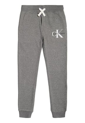 Joggers Gris Con Logo Para Niño Calvin Klein