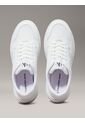 Tenis Blanco Low Cut Con Cordones Para Niñas Calvin Klein de Calvin Klein