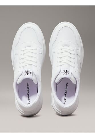 Tenis Blanco Low Cut Con Cordones Para Niñas Calvin Klein Calvin Klein