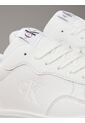 Tenis Blanco Low Cut Con Cordones Para Niñas Calvin Klein de Calvin Klein