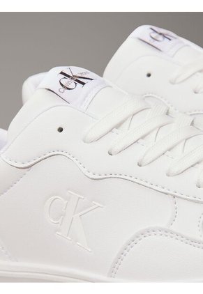 Tenis Blanco Low Cut Con Cordones Para Niñas Calvin Klein