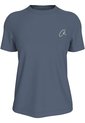 Camiseta Azul Con Logo Bordado Calvin Klein de Calvin Klein