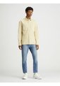 Camisa Beige Con Textura Lineal Calvin Klein de Calvin Klein
