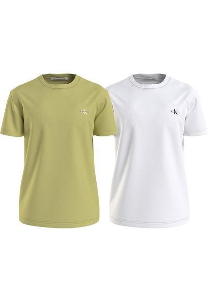 Pack De 2 Camisetas Algodón Orgánico Calvin Klein