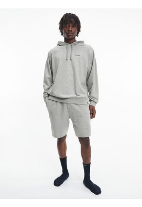 Pantaloneta Gris Transpirable Para Hombre Calvin Klein