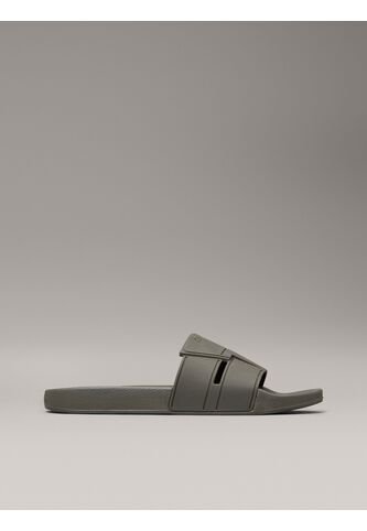 Sandalias Verde Con Logotipo Calvin Klein Calvin Klein