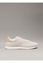Tenis Beige De Perfil Bajo De Ante Calvin Klein de Calvin Klein