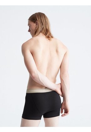 Pack Negro De 3 Boxers Trunk - Cotton Stretch Calvin Klein