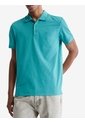 Polo Verde De Algodón Con Monograma Bordado Calvin Klein de Calvin Klein