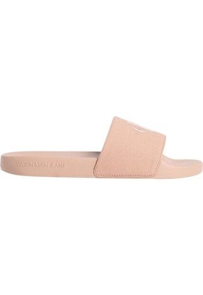 Sandalias Salmón De Lona Calvin Klein