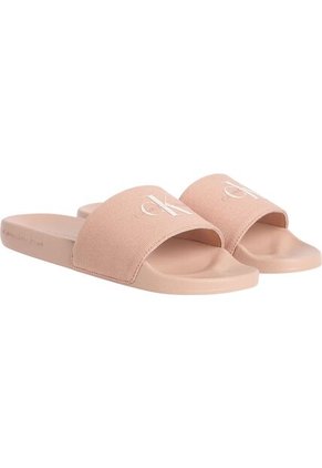 Sandalias Salmón De Lona Calvin Klein