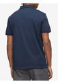 Polo Azul Smooth En Algodón Solid Calvin Klein de Calvin Klein