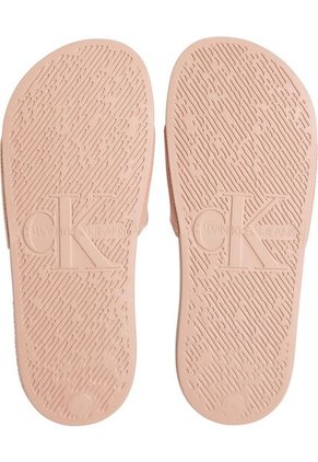 Sandalias Salmón De Lona Calvin Klein