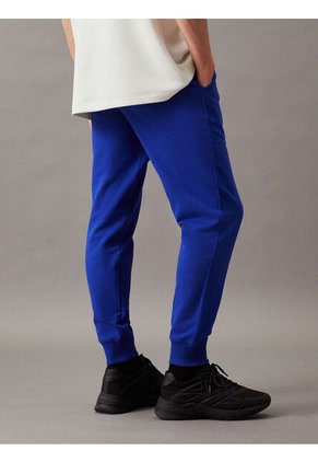 Pantalón Azul De Chándal De Felpa De Algodón Calvin Klein