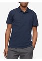 Polo Azul Smooth En Algodón Solid Calvin Klein de Calvin Klein