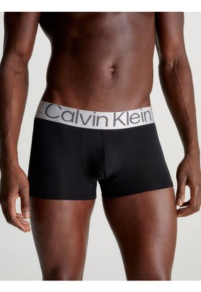 Pack De 3 Boxer Negros - Steel - Low Rise Trunk Calvin Klein
