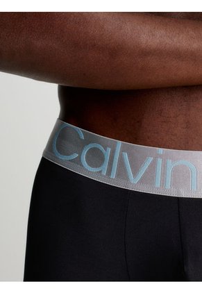 Pack De 3 Boxer Negros - Steel - Low Rise Trunk Calvin Klein