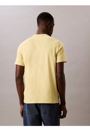 Camiseta Verde Stacked Graphic Crewnec Calvin Klein