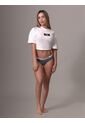 Pantie Gris Tipo Brazilian - Modern Logo Calvin Klein de Calvin Klein