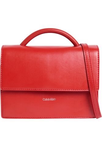 Bolso Rojo De Mano Con Solapa Calvin Klein Calvin Klein