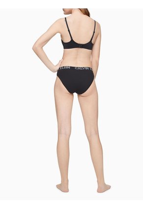 Pantie Negro Tipo Bikini En Algodón Para Mujer Calvin Klein