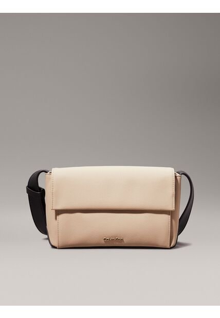 Bolso Beige Reporter Cuadrado Calvin Klein