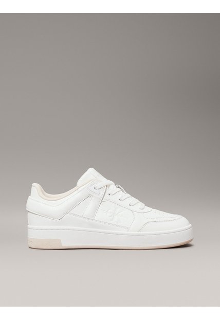 Tenis Rosado Basket De Cuero Sintético Calvin Klein