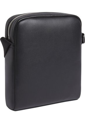 Bolso Negro Reporter Con Monograma Calvin Klein