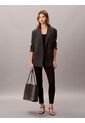 Bolso Negro Tote Con Logo Monograma Con Bolsito Calvin Klein de Calvin Klein