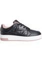 Tenis Negro Basket De Cuero Sintético Calvin Klein de Calvin Klein
