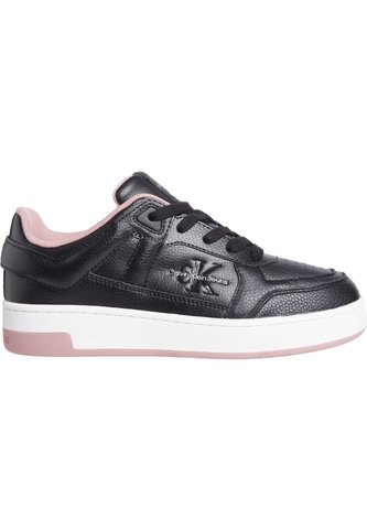 Tenis Negro Basket De Cuero Sintético Calvin Klein Calvin Klein