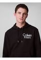 Buzo Negro Con Capota Calvin Klein de Calvin Klein