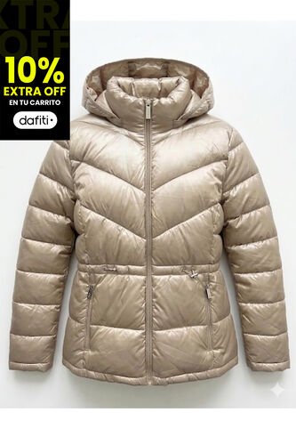 Rompeviento Beige Plegable Con Capota Calvin Klein Calvin Klein