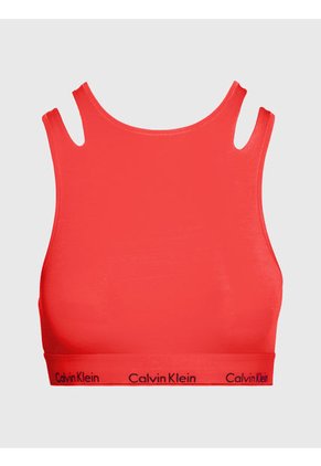 Top Rojo - Ck Deconstructed Para Mujer Calvin Klein