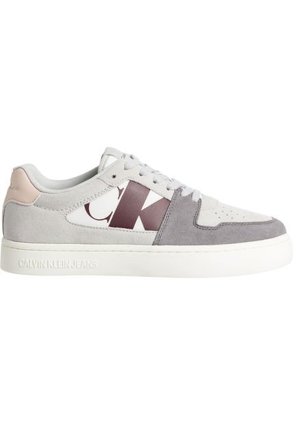 Tenis Gris Classic Cupsole Calvin Klein