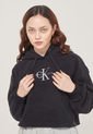 Hoodie Negro-Plateado Calvin Klein de Calvin Klein