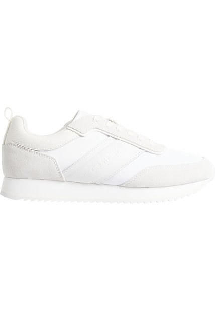 Tenis Blanco Low Top Lace Up Calvin Klein