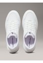 Tenis Blanco Low Cut Con Cordones Para Niñas Calvin Klein de Calvin Klein