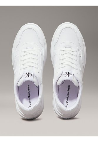 Tenis Blanco Low Cut Con Cordones Para Niñas Calvin Klein Calvin Klein