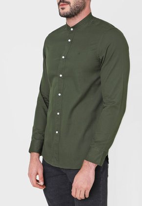 Camisa Verde Oscuro Calvin Klein