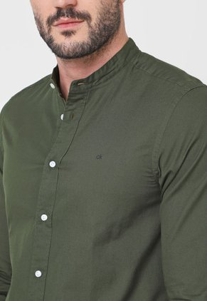 Camisa Verde Oscuro Calvin Klein