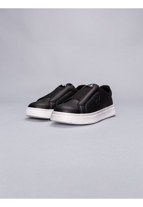 Tenis Negro Niña Con Banda Elástica Calvin Klein