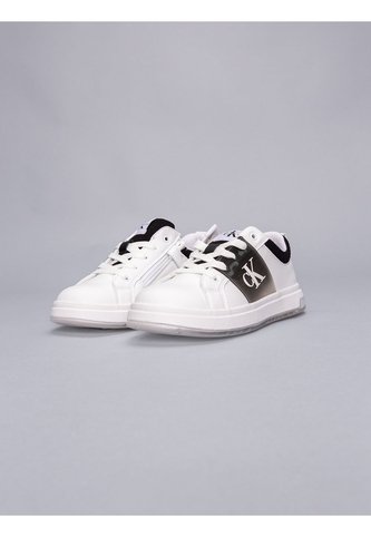 Tenis Blanco Niña Bajas Con Cordones Calvin Klein Calvin Klein