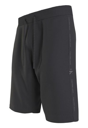 Bermuda Negra Con Cinta Distintiva En Los Laterales Calvin Klein