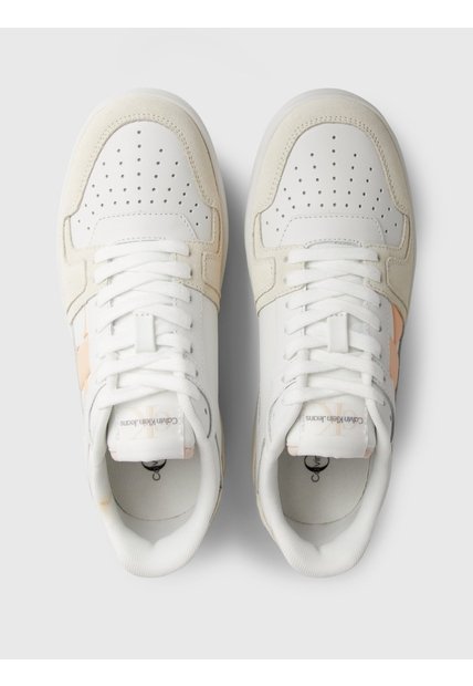 Tenis Blanco Basket Cupsole Calvin Klein