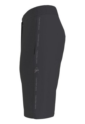 Bermuda Negra Con Cinta Distintiva En Los Laterales Calvin Klein