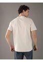 Camiseta Blanca Con Logo Pequeño Calvin Klein de Calvin Klein