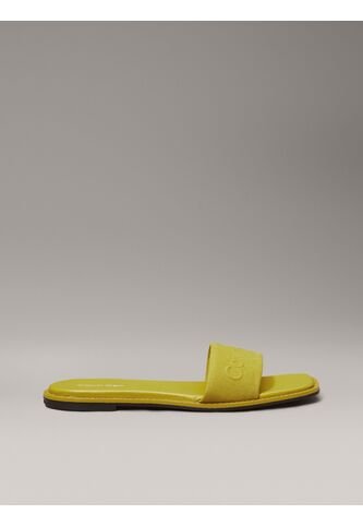 Sandalias Verde De Lona Calvin Klein Calvin Klein