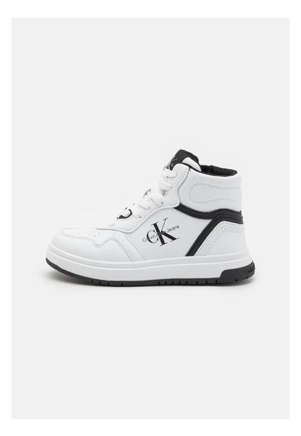 Tenis Blanco Altas Con Cordones Para Niño Calvin Klein
