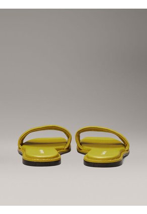 Sandalias Verde De Lona Calvin Klein